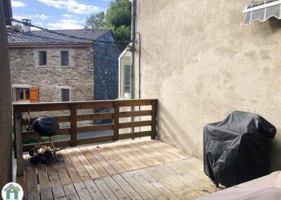 Maison de village avec terrasse et jardin non attenant